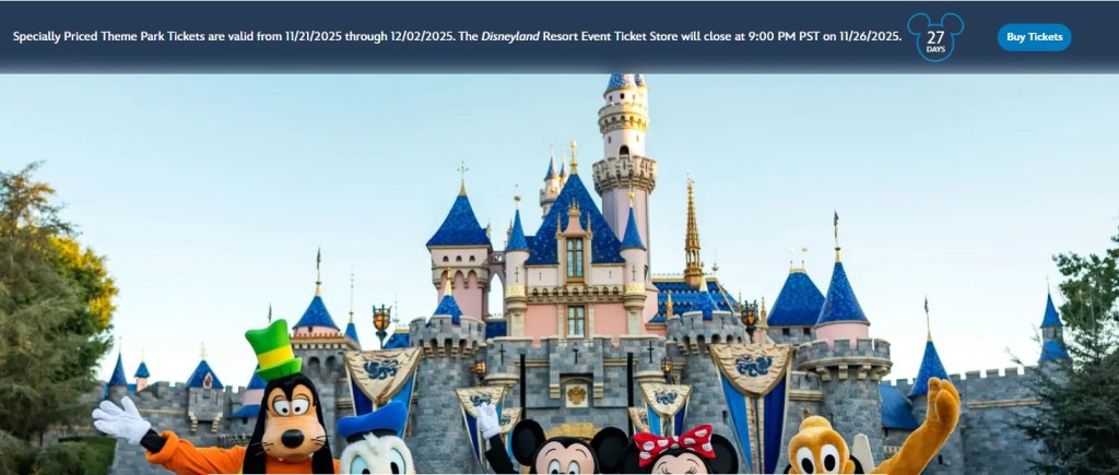 🎉 Exclusive Disneyland Ticket Offer for American Open&nbsp;Attendees